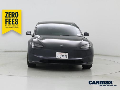 Gray 2025 Tesla Model 3 Long Range