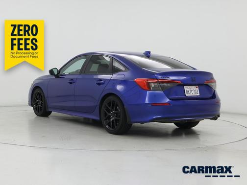 Blue 2022 Honda Civic Sport