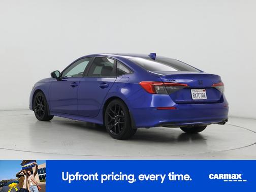 Blue 2022 Honda Civic Sport
