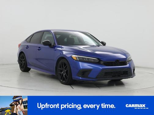 Blue 2022 Honda Civic Sport