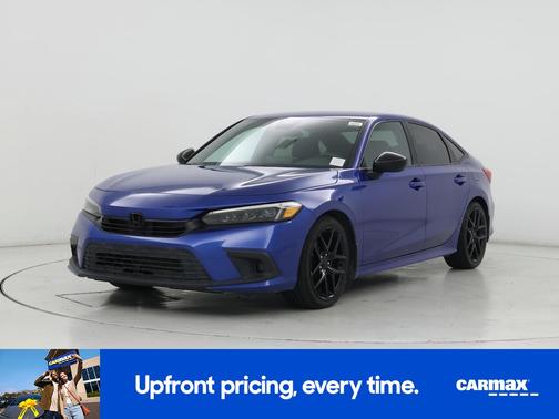 Blue 2022 Honda Civic Sport