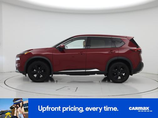 Red 2023 Nissan Rogue Platinum