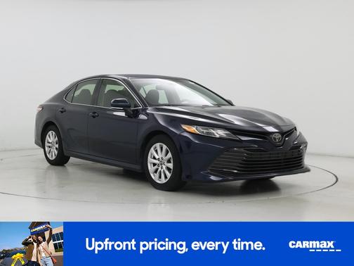 Blue 2018 Toyota Camry LE