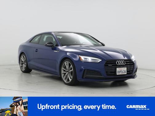 Blue 2019 Audi A5 Premium Plus