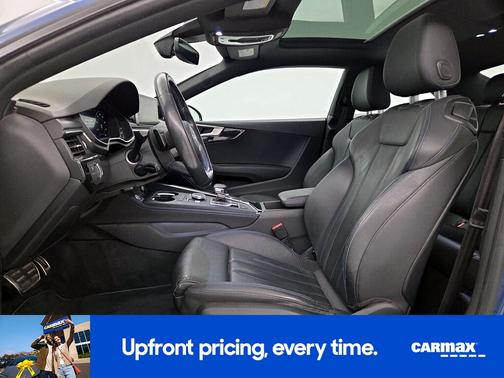Blue 2019 Audi A5 Premium Plus