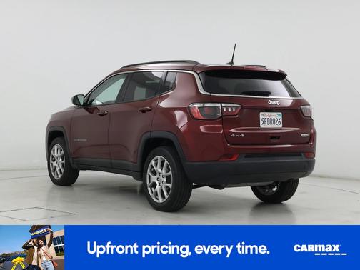 Red 2022 Jeep Compass Latitude Lux