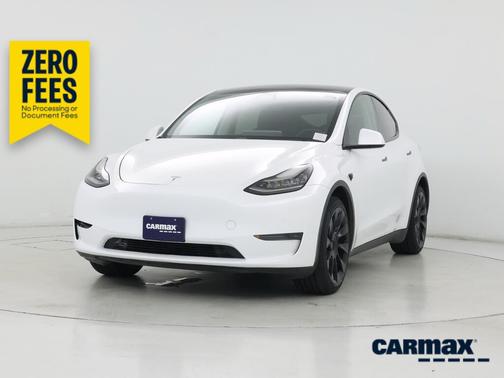 White 2020 Tesla Model Y Long Range