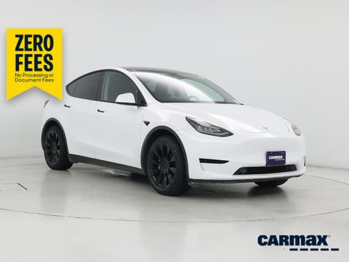 White 2020 Tesla Model Y Long Range