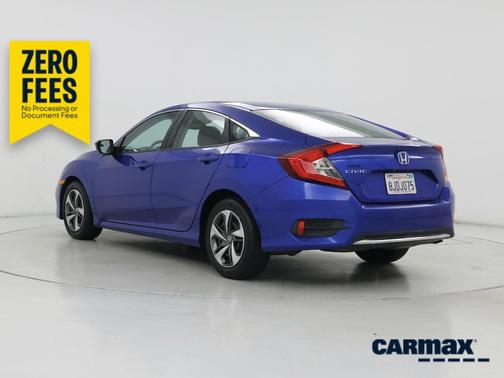 Blue 2019 Honda Civic LX
