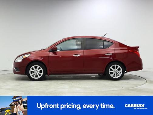 Red 2015 Nissan Versa SL