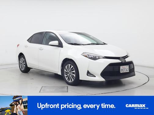 White 2019 Toyota Corolla XLE