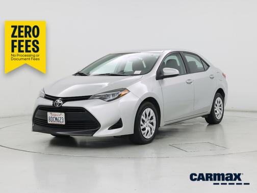 Silver 2018 Toyota Corolla LE