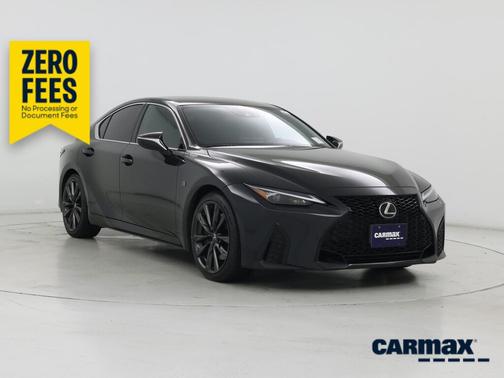 Black 2024 Lexus IS 300 F-SPORT Design