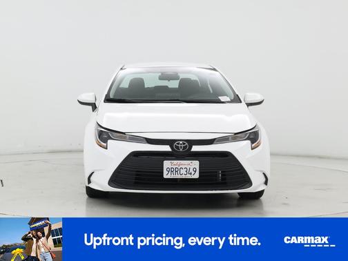 White 2025 Toyota Corolla LE