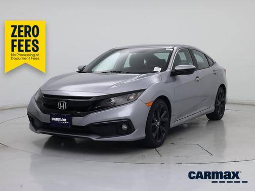 Silver 2019 Honda Civic Sport