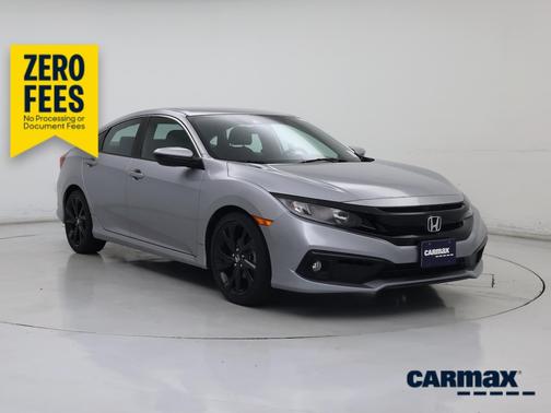 Silver 2019 Honda Civic Sport