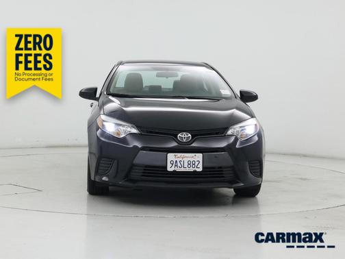 Black 2015 Toyota Corolla LE