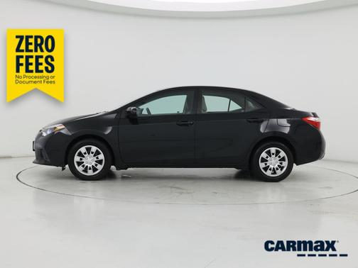 Black 2015 Toyota Corolla LE