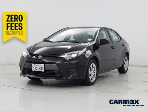 Black 2015 Toyota Corolla LE
