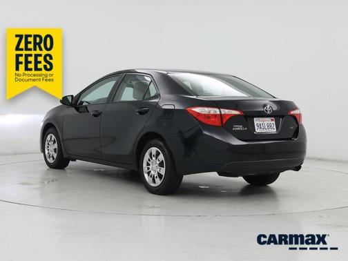 Black 2015 Toyota Corolla LE