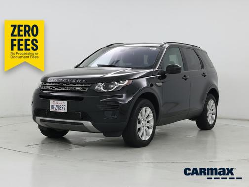 Black 2017 Land Rover Discovery Sport SE