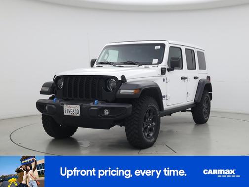White 2023 Jeep Wrangler 4xe Willy's