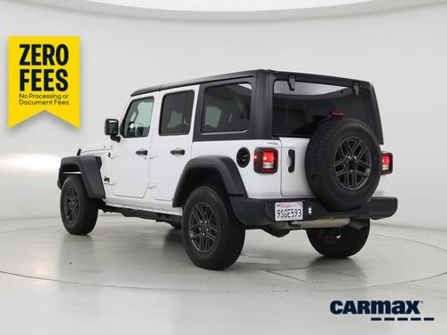 White 2025 Jeep Wrangler Sport S