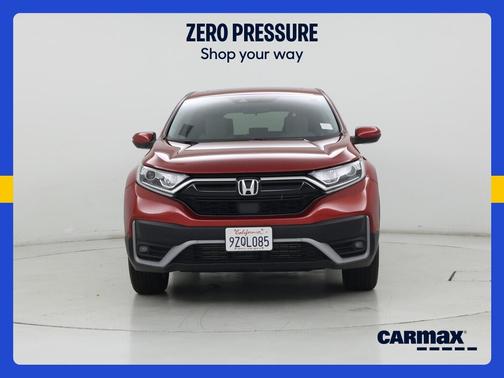 Red 2021 Honda CR-V EX
