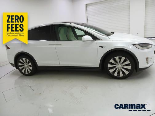 White 2020 Tesla Model X Long Range Plus