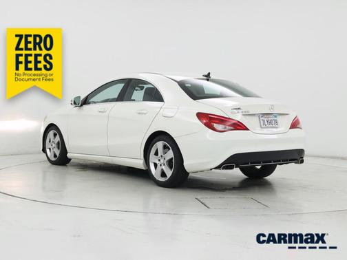 White 2015 Mercedes-Benz CLA-Class