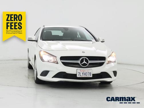 White 2015 Mercedes-Benz CLA-Class