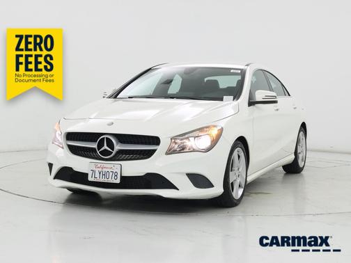 White 2015 Mercedes-Benz CLA-Class