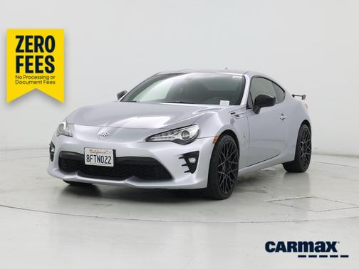 Silver 2018 Toyota 86 GT Black