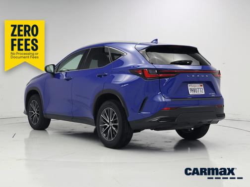 Blue 2024 Lexus NX 350