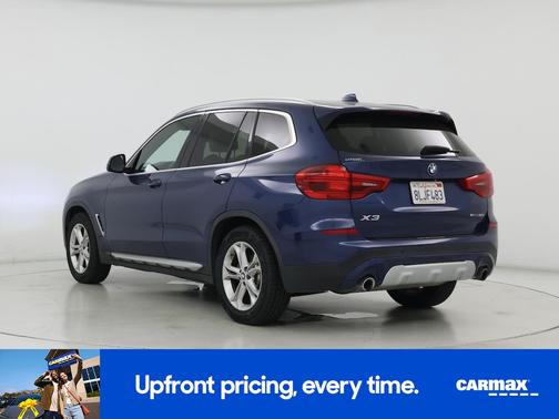 Blue 2019 BMW X3 sDrive30i