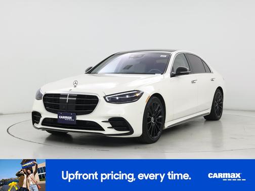 White 2021 Mercedes-Benz S-Class