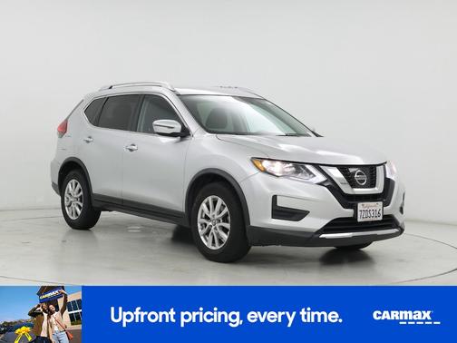 Silver 2017 Nissan Rogue SV