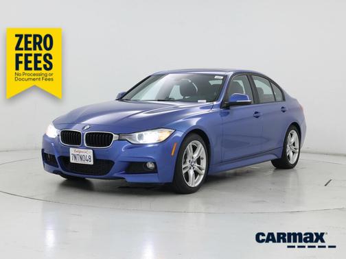Blue 2015 BMW 328 I