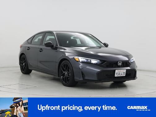 Gray 2025 Honda Civic Sport