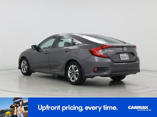 Gray 2018 Honda Civic LX