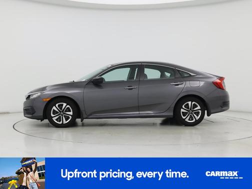 Gray 2018 Honda Civic LX