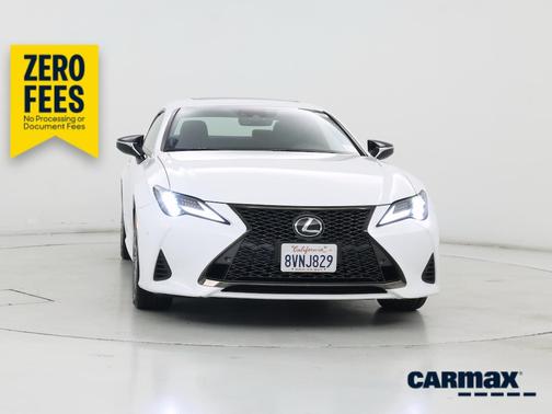 White 2021 Lexus RC 350 F-Sport