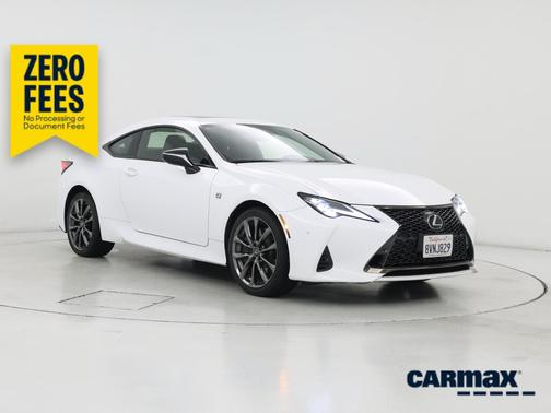 White 2021 Lexus RC 350 F-Sport
