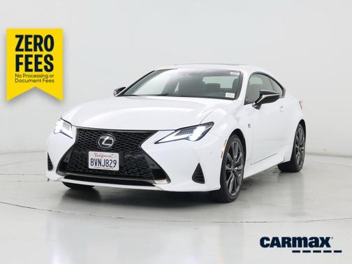 White 2021 Lexus RC 350 F-Sport