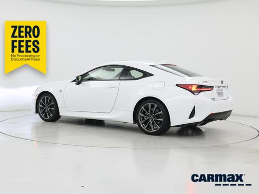 White 2021 Lexus RC 350 F-Sport