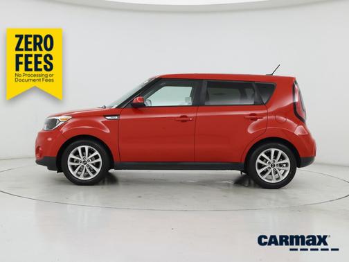 Red 2019 Kia Soul +