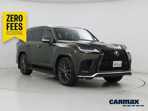 Green 2024 Lexus LX 600 F-Sport