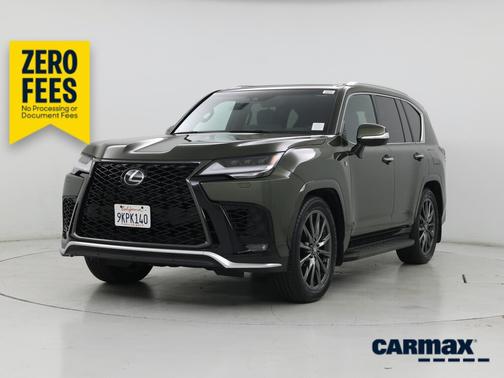 Green 2024 Lexus LX 600 F-Sport