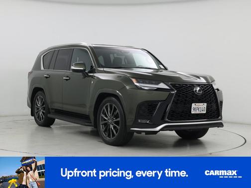 Green 2024 Lexus LX 600 F-Sport