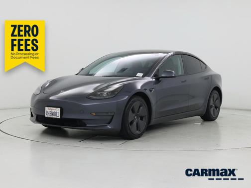 Gray 2023 Tesla Model 3